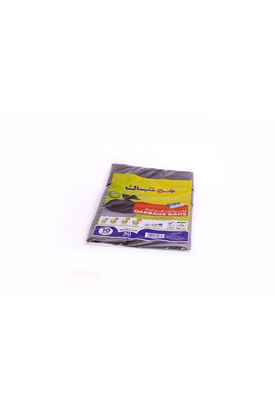 Hotpack Heavy Duty Black Garbage Bag, Trash Bag Medium, 30 Gallons, 65x95cm, 400 Pieces