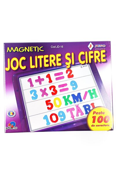 JUNO Joc educativ Juno - Litere si cifre magnetice