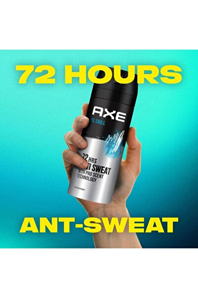 Axe Ice Chill 72 Hours Anti-Sweat Anti-Perspirant Deodorant Spray For Men 150 ml