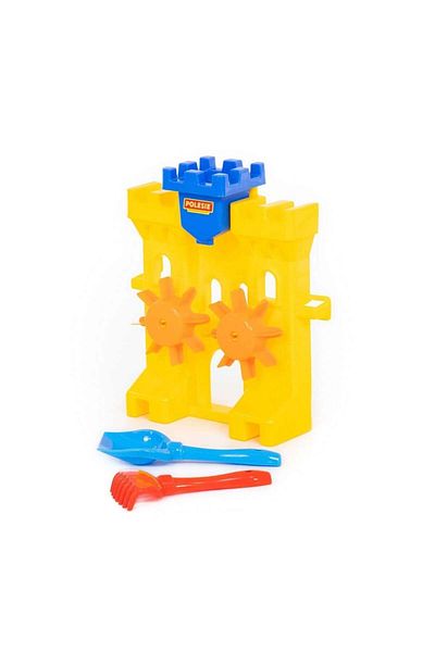 Polesie Beach And Garden Toy Castle Sand Mill Shovel And Rake