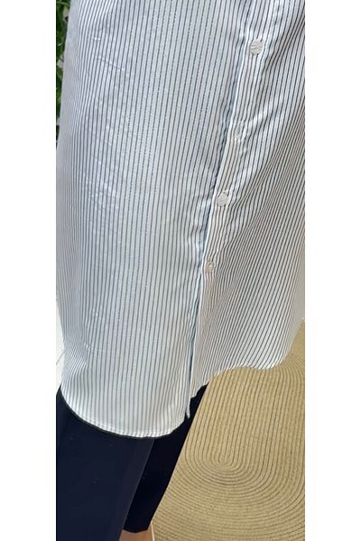 Meryemce Butik Cotton Striped Long Tunic