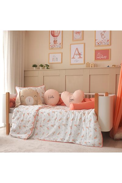 JOYFUL KIDS Rabbit Montessori Sleeping Set 100% Cotton / Muslin