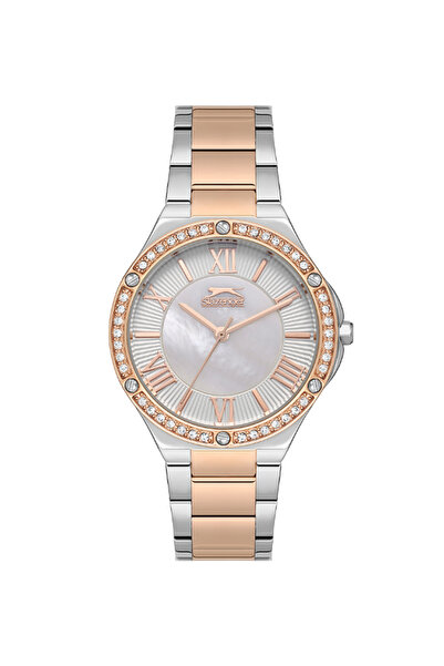 Slazenger Slazenger Women's Analog Mother Of Pearl Dial Watch - SL.9.2225.3.02