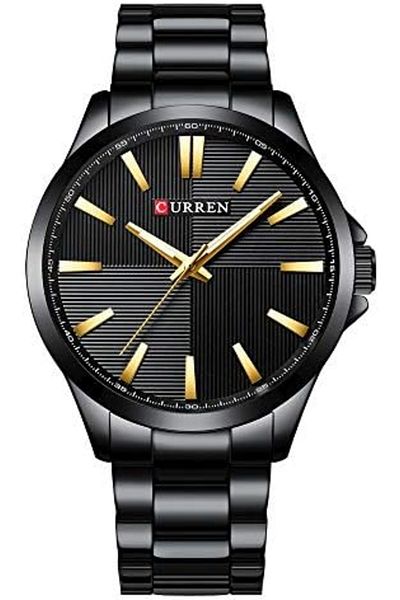 Curren Watches Men Fashion Watch Stainless Steel Band Wrist Watch Business Clock Waterproof Relogio