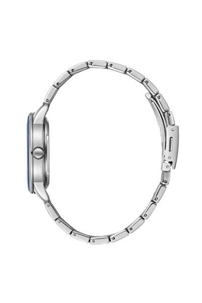 Slazenger SLAZENGER Women's Analog Silver/Dark Blue Dial Watch - SL.9.2339.3.03