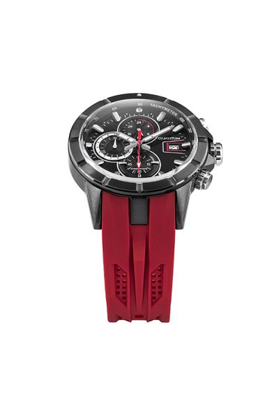 Quantum QUANTUM Men's Chronograph Black Dial Watch - HNG893.658