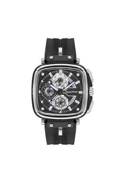 Quantum Quantum Men's Multi Function Black Dial Watch - PWG1014.351