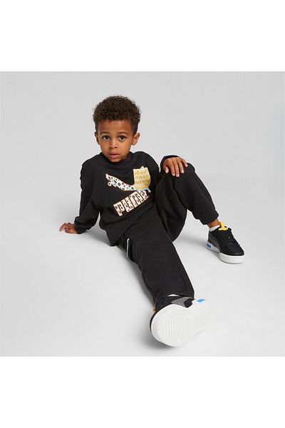 Puma Kids Classics Mix Match Sweatshirt - Black