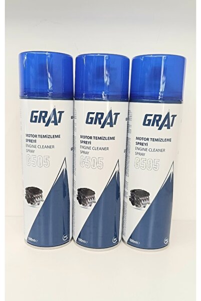 GRAT MOTOR TEMİZLEME SPREYİ 500 ML 3 ADET
