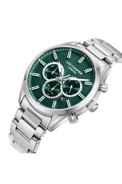 Lee Cooper Lee Cooper Men's Multi Function Dark Green Dial Watch - LC08153.370
