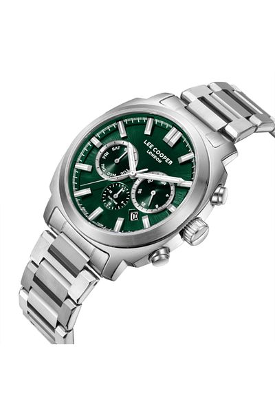 Lee Cooper Lee Cooper Men's Multi Function Dark Green Dial Watch - LC08144.370