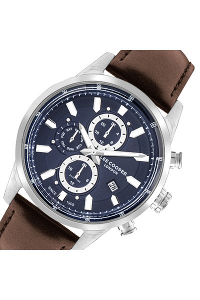Lee Cooper Men's Multi Function Blue Dial Watch - LC07855.394