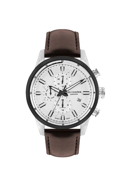 Lee Cooper Men's Multi Function Silver Dial Watch - LC07855.334