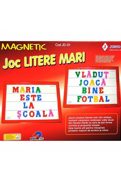JUNO Joc litere magnetice