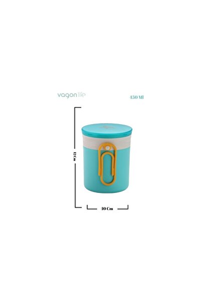 Vagonlife Vagon Çelik Lunch Box 450 Ml Πράσινο