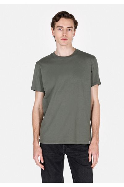 Colin's Regular Fit Round Neck Plain Men's Green Short Sleeve T-Shirt