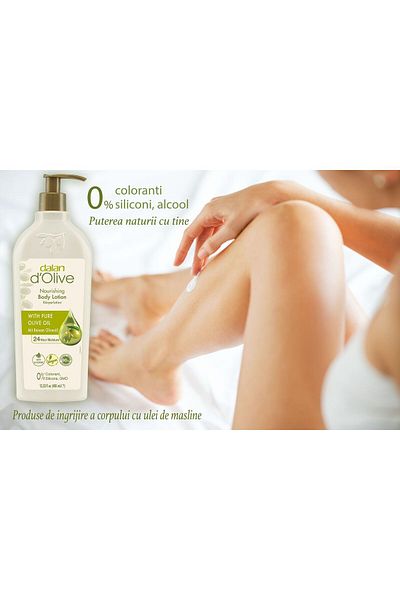Dalan Dalan D'Olive Lotiune pentru corp cu ulei de masline pur, 400ml