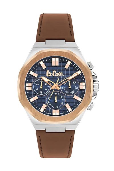 Lee Cooper Lee Cooper Men's Multi Function Dark Blue Dial Watch - LC07983.594