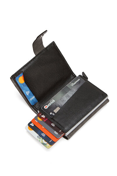 Newish Чоловічий гаманець з механізмом для монет і карт