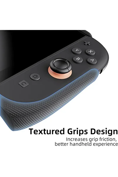 Skull & Co. Skullnco Switch 2 StandGrip + Front Cover Black