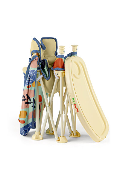 Minimono PlusUp Tenteli 0-4 Yaş Portatif Katlanır - Yükseltici Mama Sandalyesi