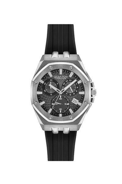 Quantum QUANTUM Men's Chronograph Black Dial Watch - HNG949.351