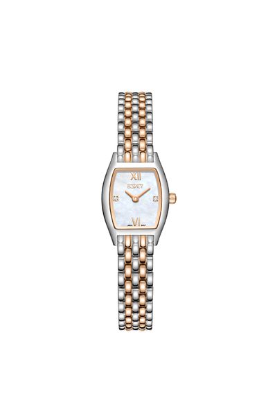 ECSTACY Women's Analog MOP Dial Watch - E25501-KBKM