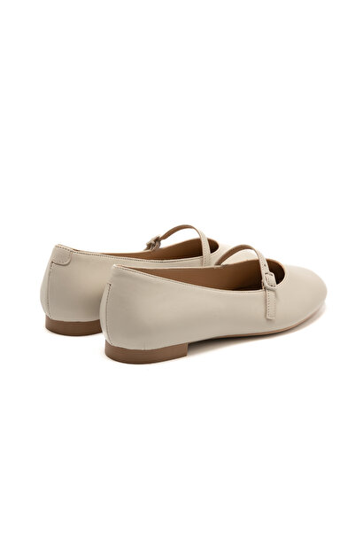 Frau Woman / girl ballet flat 70p5 frau leather ballet flats with strap