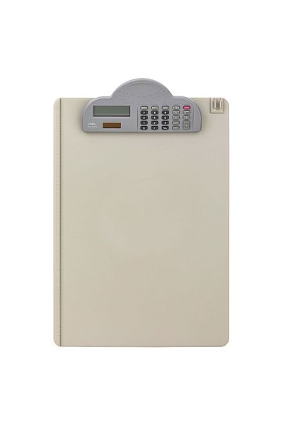 Deli Clipboard A4 Professional With Calculator Deli