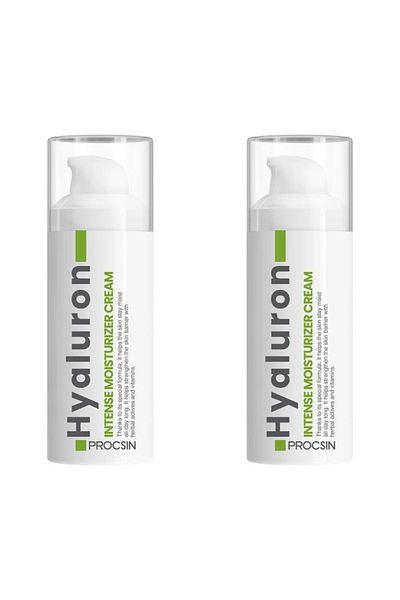 PROCSIN Hyaluron Moisturizing Cream 2×50 ml Eyeshadow Gift