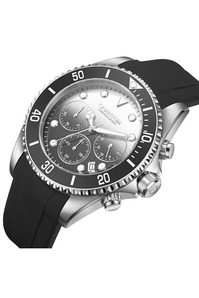 Quantum Men's Chronograph Black Dial Watch - PWG1099.351