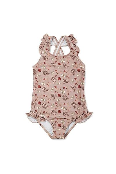 Nuuroo - UV 50+ Sand Flower Bee Swimwear for Sun Protection, Size 80-86