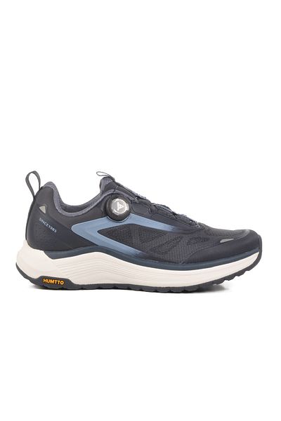 HUMTTO Navy Blue Fishnet Laced Lightweight Flexible Men's Sports Shoes 360918 m