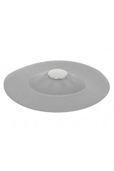 OEM Dop pentru chiuveta, Silicon, 10 cm, Gri
