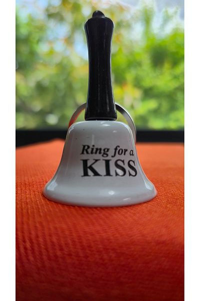 Land of Souvenir Message Bell with Metal Keychain