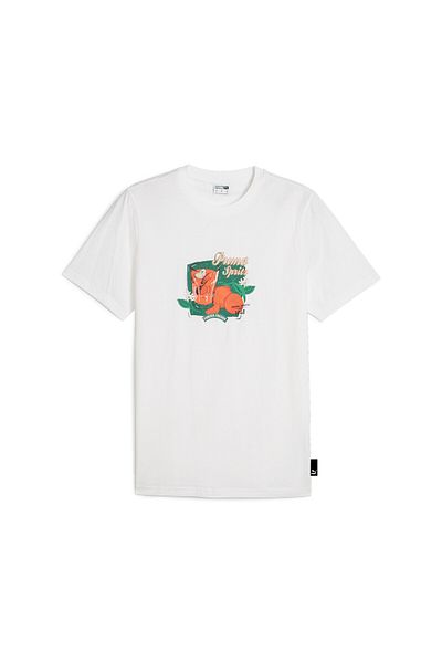 Puma Mens GRAPHICS SPRITZ T-Shirt - White