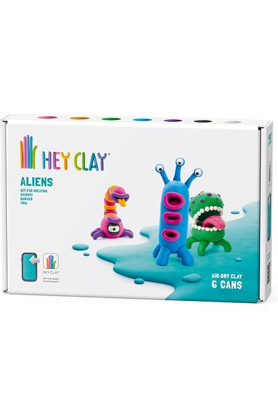 Hey Clay - Aliens: Burger, Trio, Scorpio 6 Cans