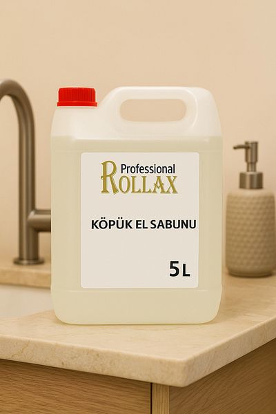 Spumy Rollax 5 Liter Halal Certified Foam Hand Soap – Herbal Extract, Skin Friendly and Hygienic Cleaning