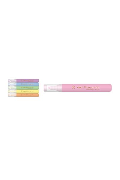Deli Set de 6 evidențiatoare Slim Miyou Macarons Deli