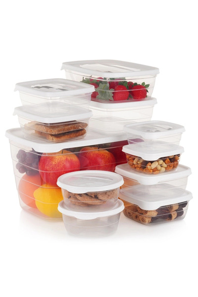 Orion Set of 11 casserole dishes with plastic lids