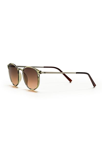 EYE OF HORUS Citrin-2362 C10 Khaki Acetate Unisex Sunglasses