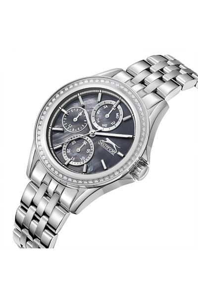 Slazenger Women's Multi Function Black Dial Watch - SL.9.2392.4.01