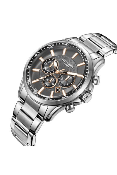 Lee Cooper Men's Multi Function Grey Dial Watch - LC08149.360