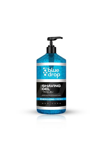 BLUE DROP Energizing Fresh Shaving Gel - 1000ml