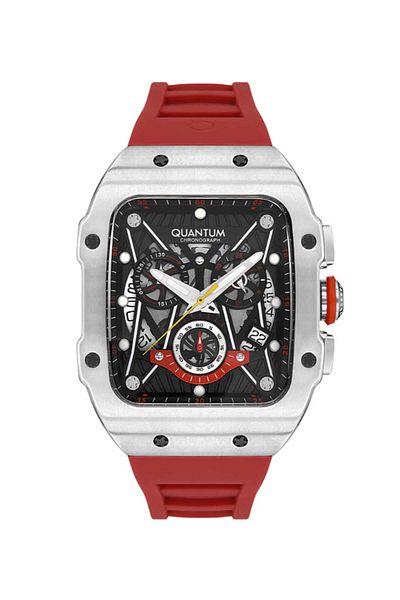 Quantum QUANTUM Men's Chronograph Black Dial Watch - HNG1080.058