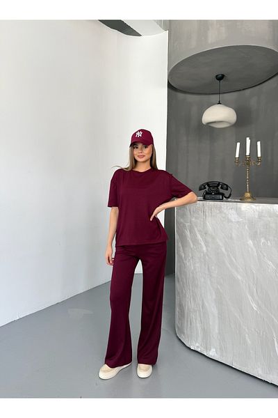 Tarz Cool Women Modal Fabric Short Sleeve Tracksuit Set Soft/Flexible – Comfortable Bottom-Top Suit