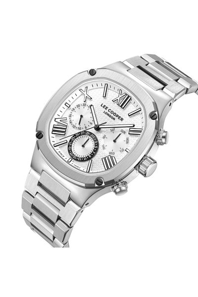 Lee Cooper Men's Multi Function Silver Dial Watch - LC08146.330