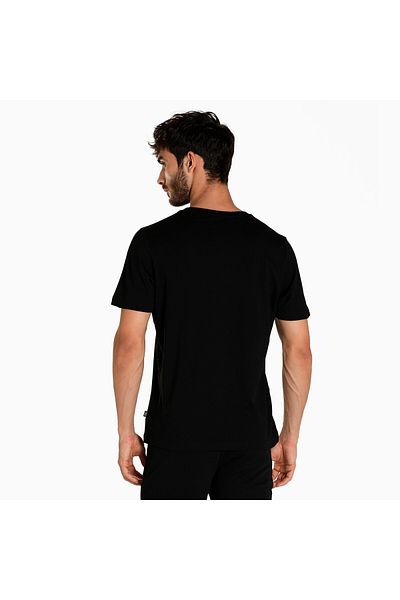 Puma Mens Essentials Small Logo T-Shirt - Black
