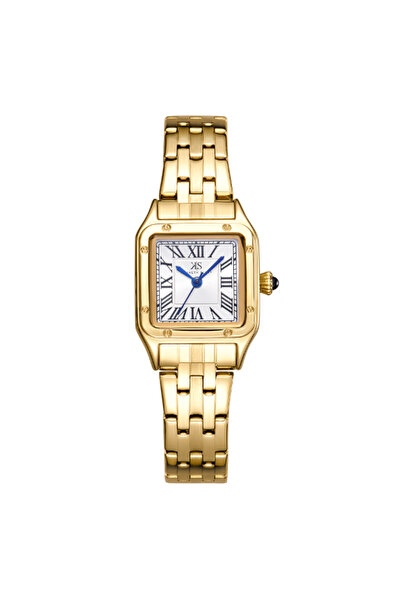 Kenneth Scott Women's Analog White Dial Watch - K25512-GBGW