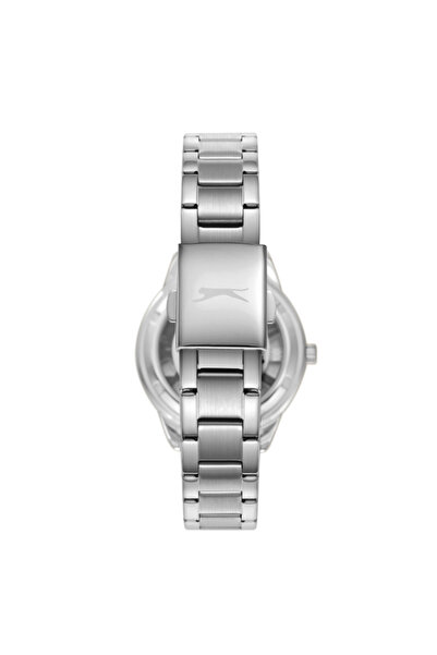 Slazenger SLAZENGER Women's Analog Silver/Dark Blue Dial Watch - SL.9.2339.3.03